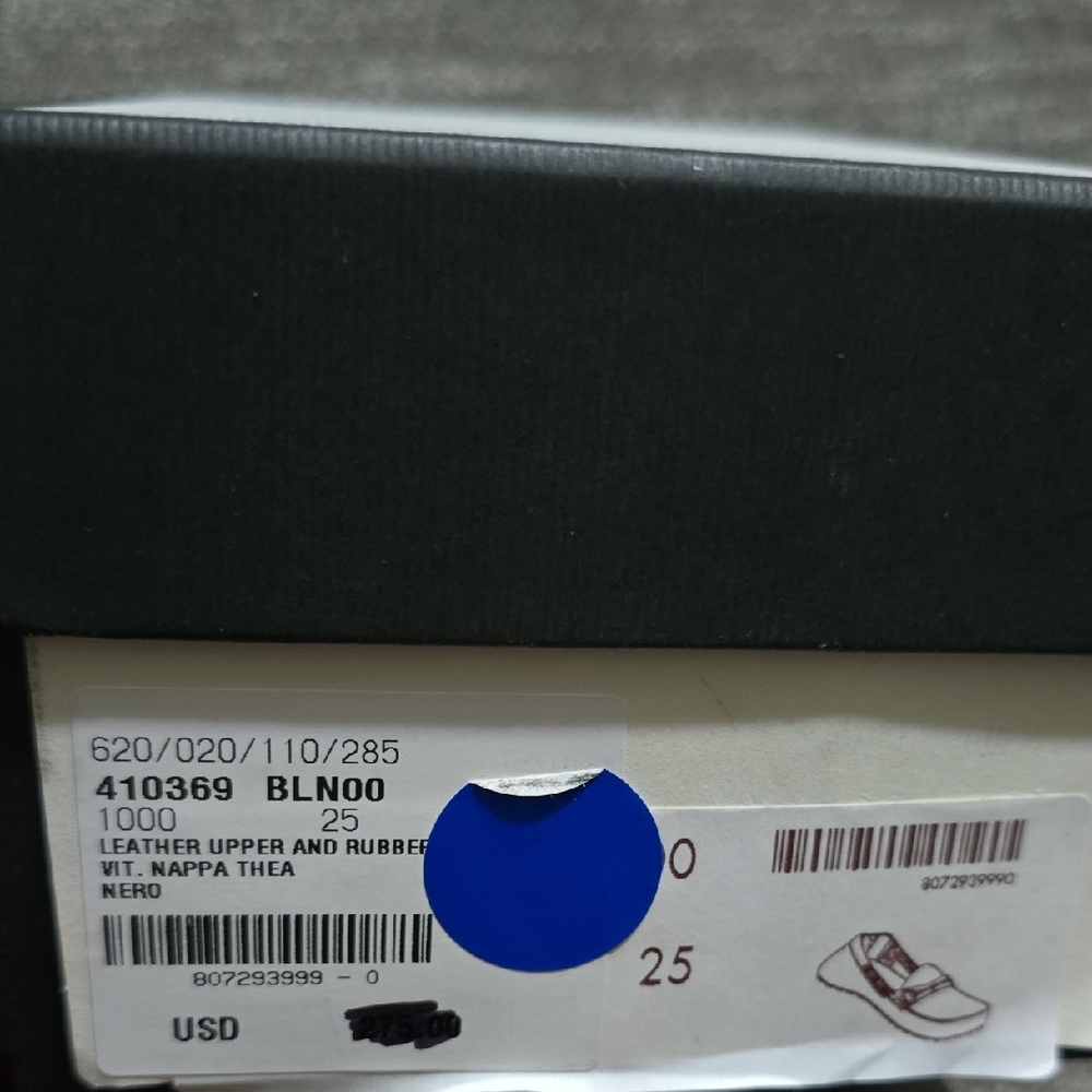 Gucci Blue Suede Shoes